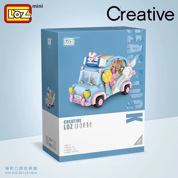 Loz LOZ Creator - Rainbow Car(Random Packaging) 20 x 15 x 8cmProduct Thumbnail