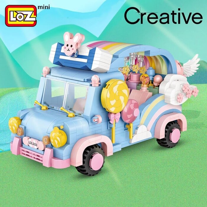 Loz LOZ Creator - Rainbow Car(Random Packaging) 20 x 15 x 8cmProduct Thumbnail