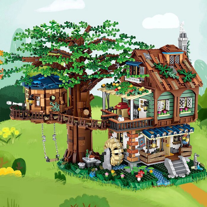 Loz LOZ Mini Blocks - Tree House(Random Packaging) 41 x 28 x 11 cmProduct Thumbnail