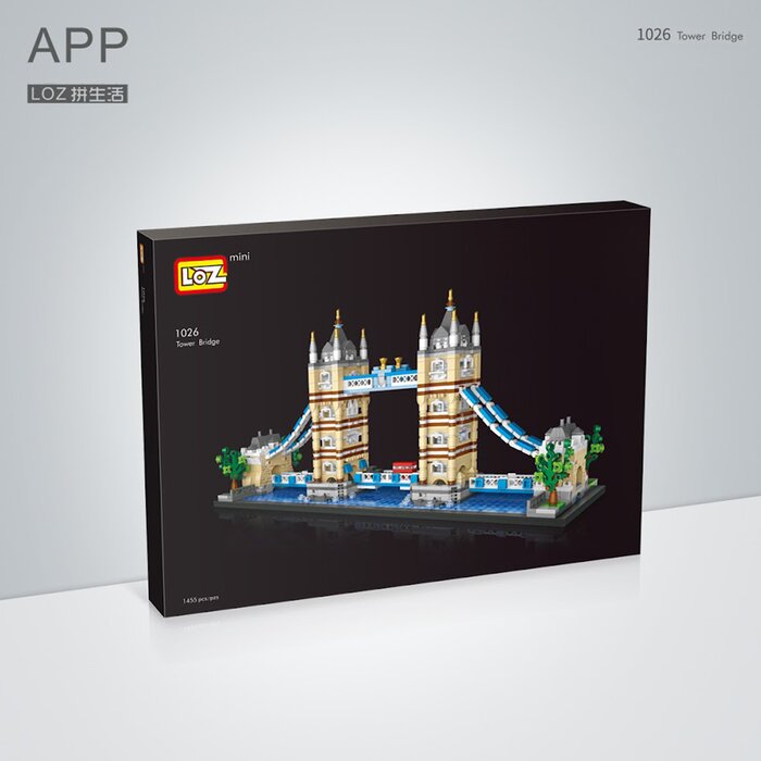 Loz LOZ Architecture Series - London Bridge(Random Packaging) 42 x 30 x 5 cmProduct Thumbnail