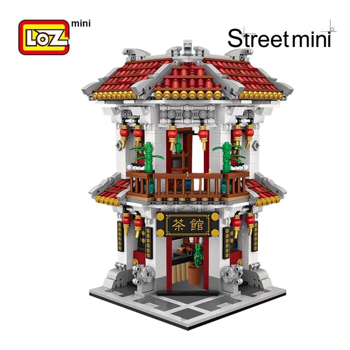 Loz LOZ Mini Blocks - Teahouse(Random Packaging) 42 x 30 x 5 cmProduct Thumbnail