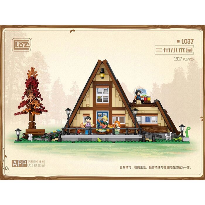 Loz LOZ Mini Blocks - Triangle Cabin(Random Packaging) 40 x 28 x 9.5cmProduct Thumbnail