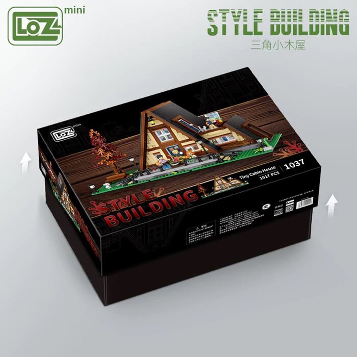 Loz LOZ Mini Blocks - Triangle Cabin(Random Packaging) 40 x 28 x 9.5cmProduct Thumbnail