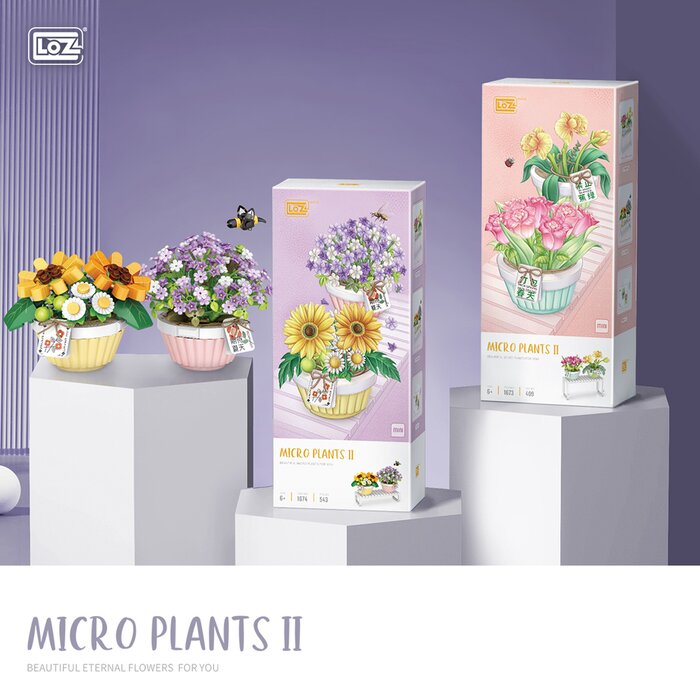 Loz LOZ Mini Blocks - Floating Early Summer(Random Packaging) 10 x 6 x 22 cmProduct Thumbnail