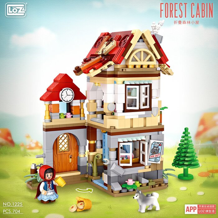 Loz LOZ Mini Blocks - Forest Cabin(Random Packaging) 24 x 20.5 x 5cmProduct Thumbnail