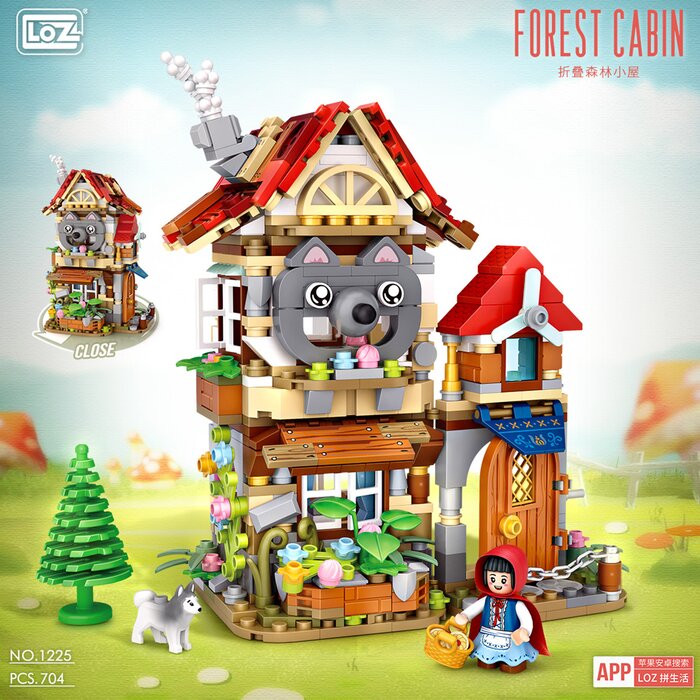 Loz LOZ Mini Blocks - Forest Cabin(Random Packaging) 24 x 20.5 x 5cmProduct Thumbnail