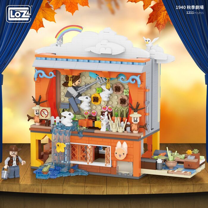 Loz 四季劇場 積木套裝(新舊包裝隨機) 31 x 23 x 9 cmProduct Thumbnail