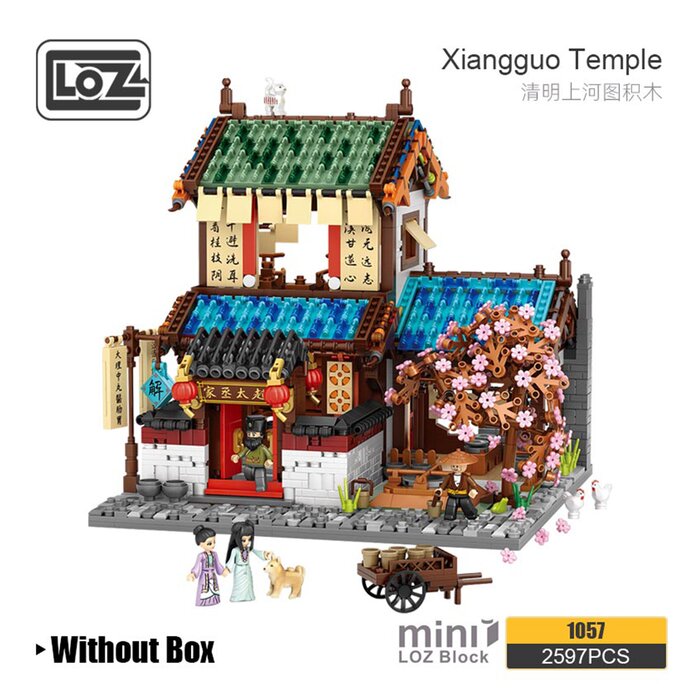 Loz LOZ Mini Blocks - Qingming River Map - Zhao Taijo Family(Random Packaging) 40 x 28 x 9.5cmProduct Thumbnail