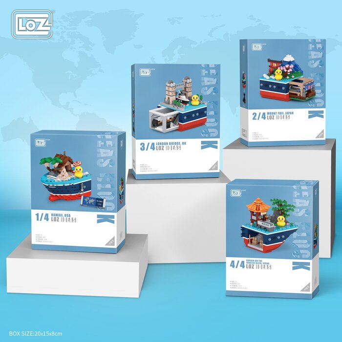 Loz LOZ Duck Fleet Series - London Bridge(Random Packaging) 11 x 11 x 11cmProduct Thumbnail