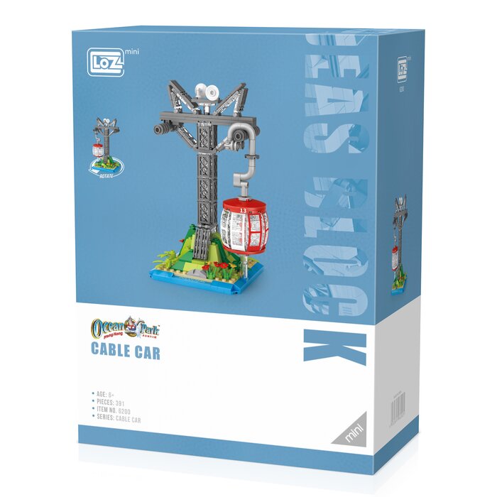 Loz LOZ Creator - Ocean Park Cable Car(Random Packaging) 20 x 15 x 8cmProduct Thumbnail