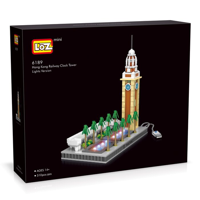 Loz LOZ Creator - Hong Kong Clock Tower(Random Packaging) 40 x 28 x 6cmProduct Thumbnail