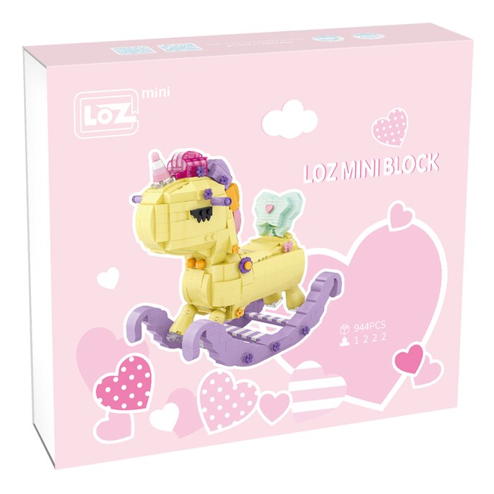 Loz 獨角獸搖搖馬 積木套裝(新舊包裝隨機) 26 x 23 x 6 cmProduct Thumbnail
