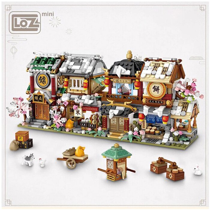 Loz LOZ Ancient China Street Series - Guild Building(Random Packaging) 22 x 19 x 5 cmProduct Thumbnail