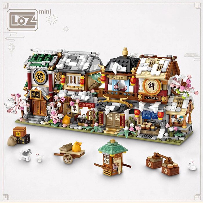Loz LOZ Ancient China Street Series - Inn(Random Packaging) 22 x 19 x 5 cmProduct Thumbnail