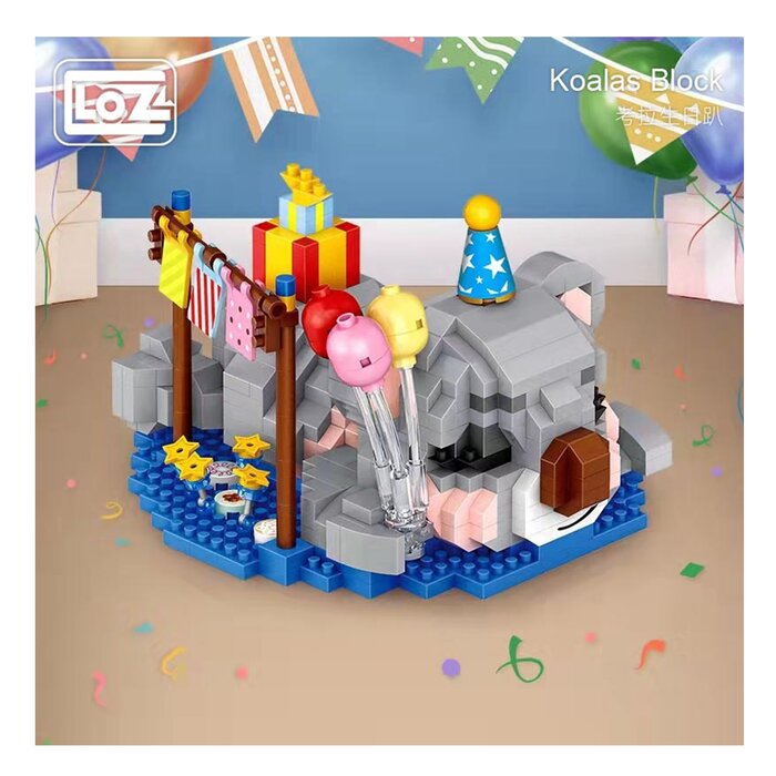 Loz LOZ Mini Blocks - Birthday Koala(Random Packaging) 11 x 11 x 11cmProduct Thumbnail