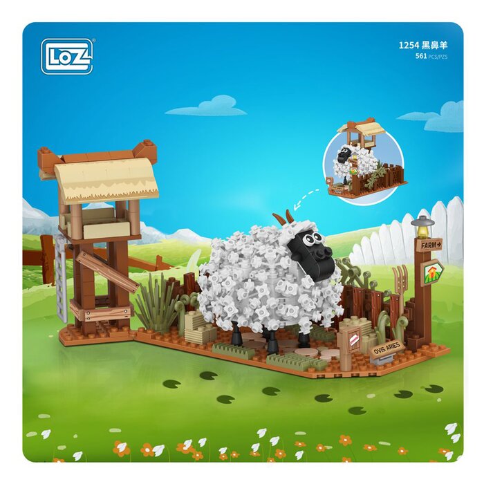 Loz LOZ Mini Blocks Farm Series - Little Sheep(Random Packaging) 20 x 15 x 8cmProduct Thumbnail