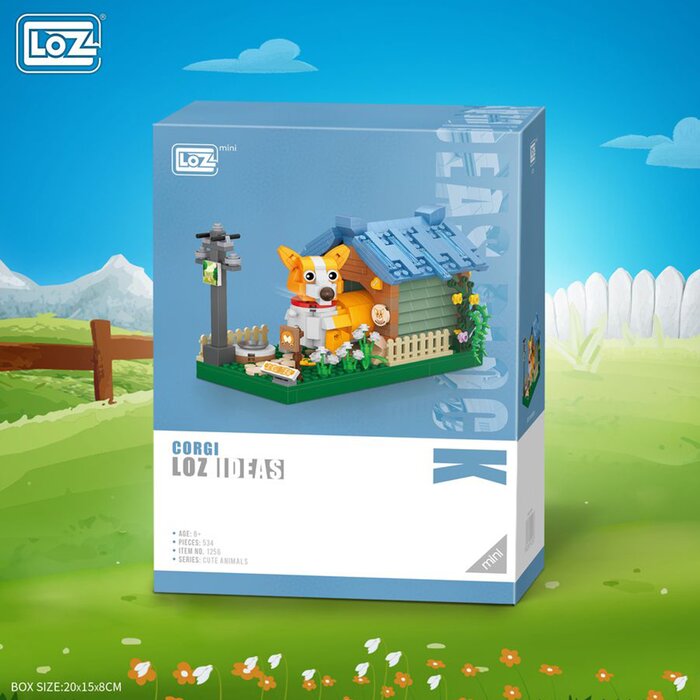 Loz LOZ Mini Blocks Farm Series - Corgi(Random Packaging) 20 x 15 x 8cmProduct Thumbnail