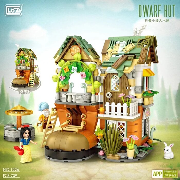Loz LOZ Mini Blocks - Dwarfs Hous(Random Packaging) 20 x 15 x 8cmProduct Thumbnail