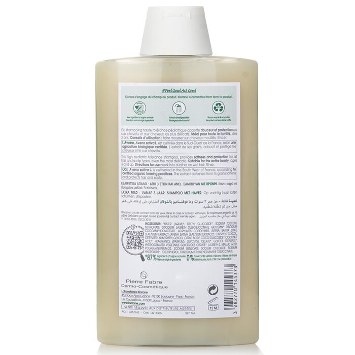 Klorane Shampoo With Oat (Ultra Gentle All Hair Types) 400ml/13.5ozProduct Thumbnail