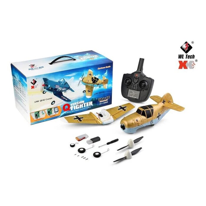 WL Toys WLToys A250 Mini RC Warbird w/Gyro 38*19*20cmProduct Thumbnail