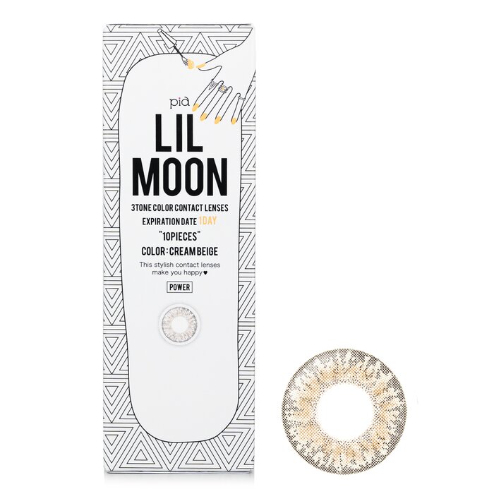 Pia Lilmoon Cream Beige 1 Day Color Contact Lenses 10pcsProduct Thumbnail