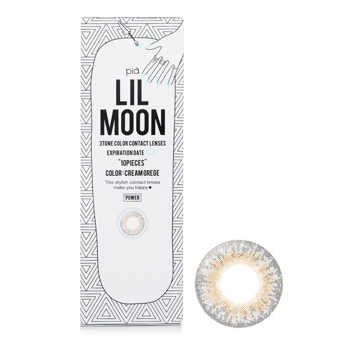Pia Lilmoon Cream Grege 1 Day Color Contact Lenses 10pcsProduct Thumbnail