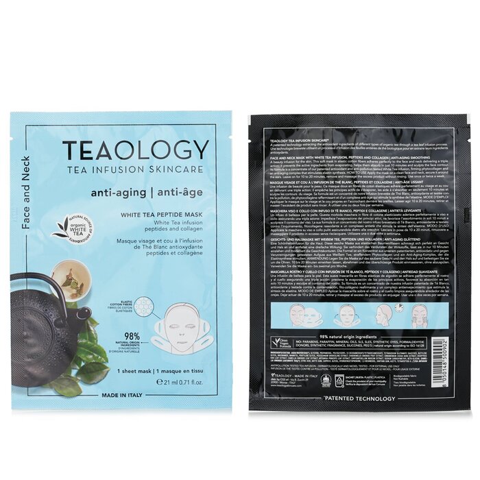 Teaology White Tea Peptide Face & Neck Mask 21ml/0.17ozProduct Thumbnail