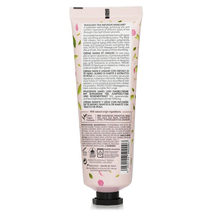 Teaology Black Rose Tea Hand & Nail Cream 75ml/2.5ozProduct Thumbnail