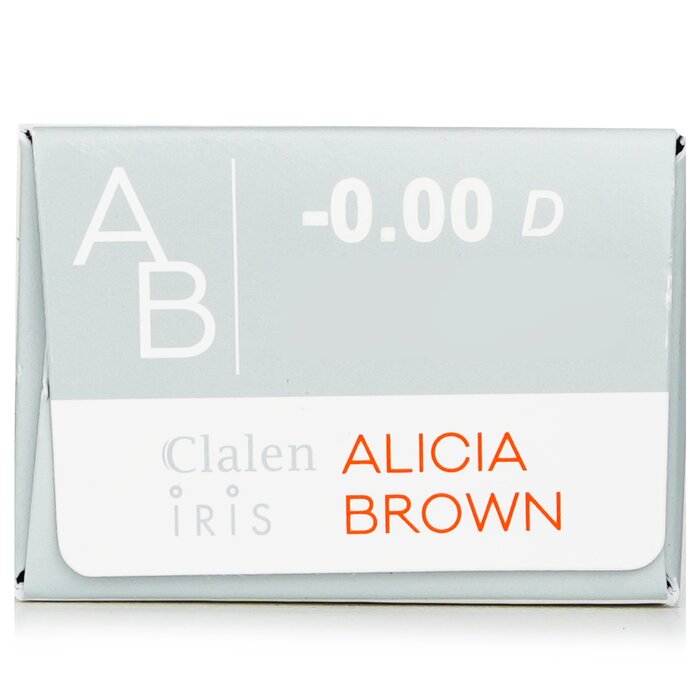 Clalen 1 Day Iris Alicia Brown Color Contact Lenses 30pcsProduct Thumbnail