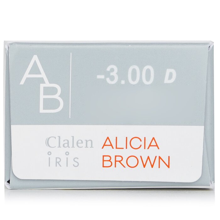 Clalen 1 Day Iris Alicia Brown Color Contact Lenses 30pcsProduct Thumbnail
