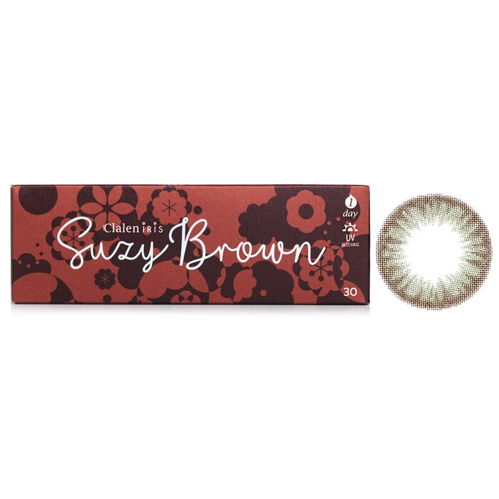 Clalen 1 Day Iris Suzy Brown Color Contact Lenses 30pcsProduct Thumbnail