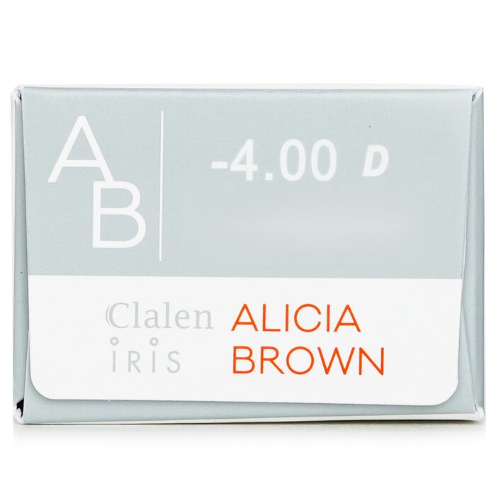 Clalen 1 Day Iris Alicia Brown Color Contact Lenses 30pcsProduct Thumbnail