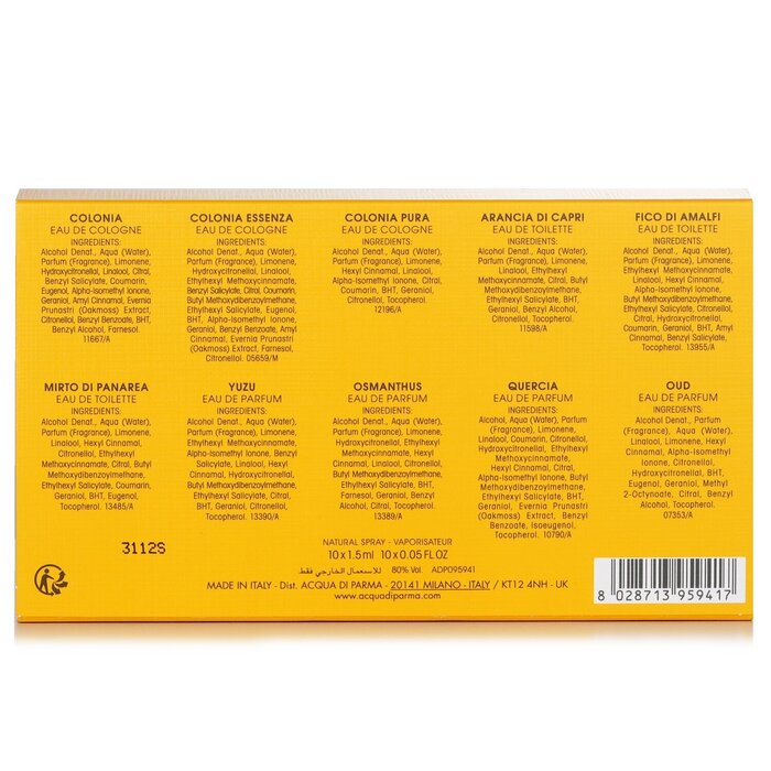 Acqua Di Parma Selection Set 10pcsProduct Thumbnail