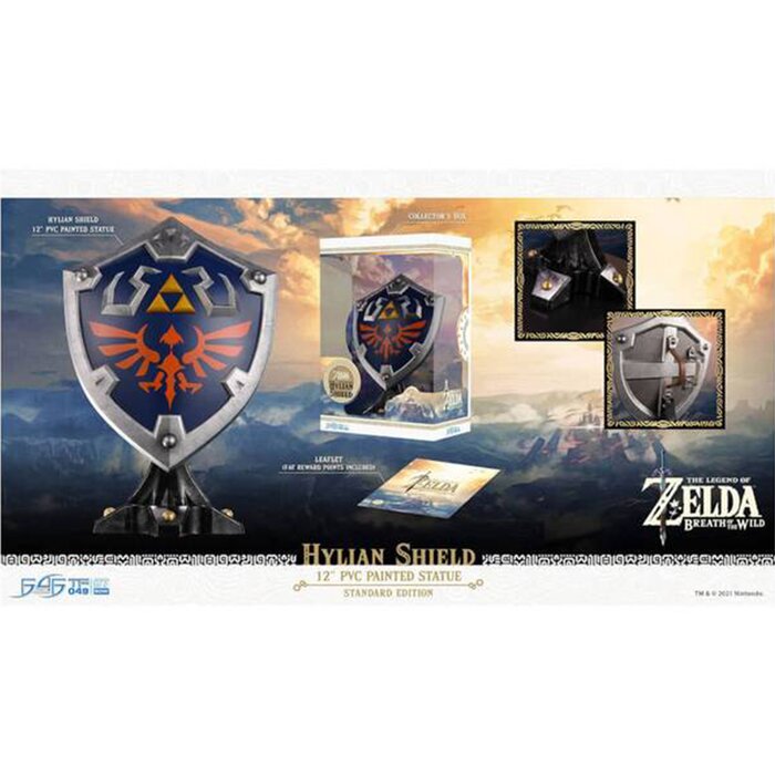 FIRST 4 FIGURES 薩爾達傳說：曠野之息 - 海利亞之盾(標準版) 29 x 20 x 13mmProduct Thumbnail