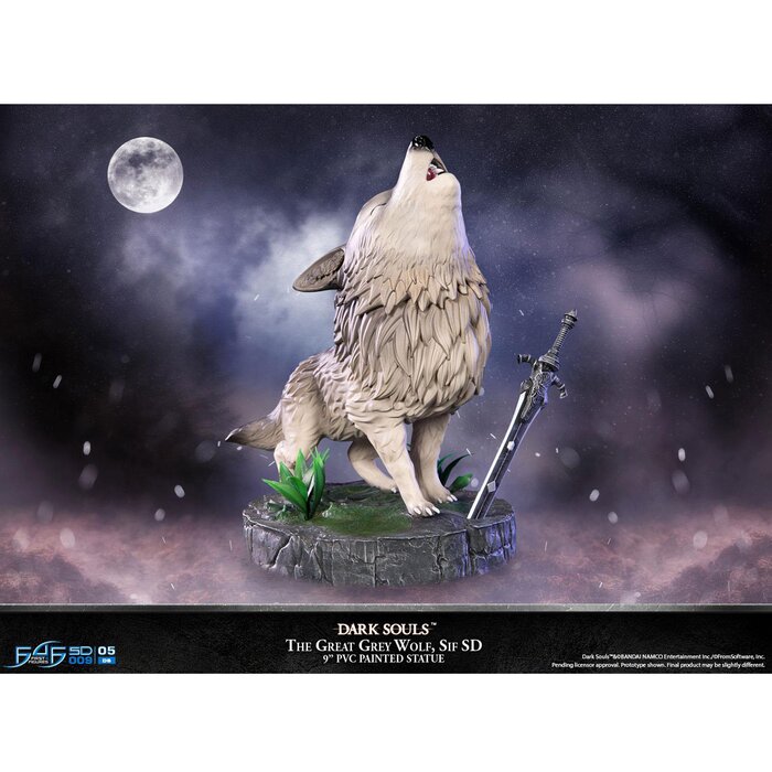 FIRST 4 FIGURES Dark Souls: Sif the Great Grey Wolf SD (Standard Edition) 8.7x5.4x7.5inProduct Thumbnail