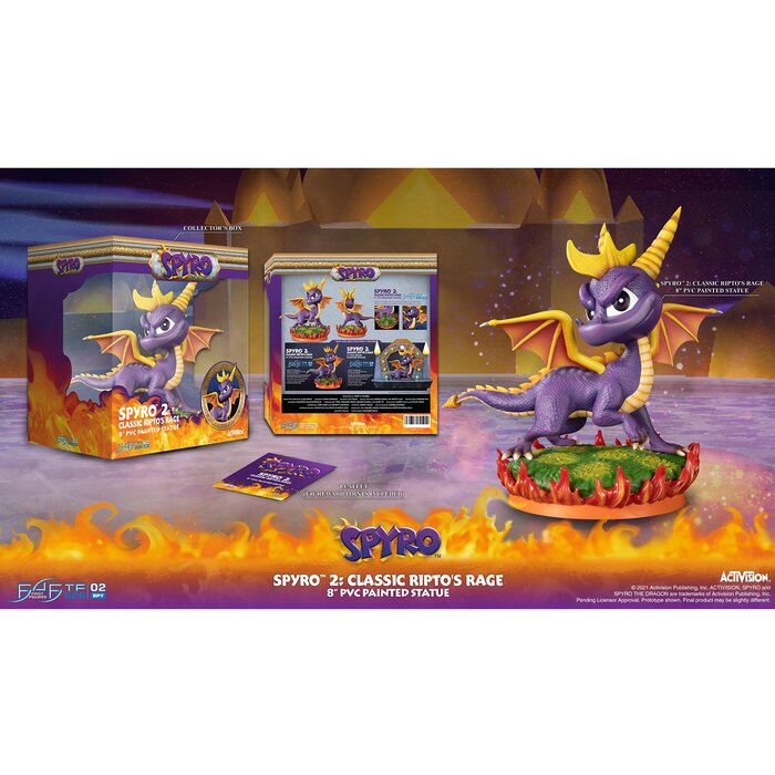 FIRST 4 FIGURES Spyro™ 2: Classic Ripto's Rage (Standard Edition) 19.5x18.6x13cmProduct Thumbnail