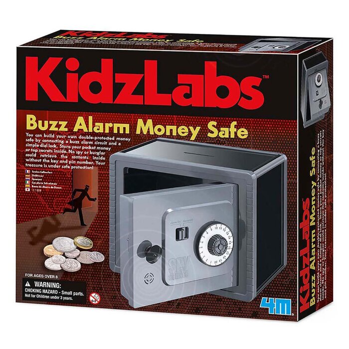 4M KidzLabs/Buzz Alarm Money Safe 24x22x6cmProduct Thumbnail