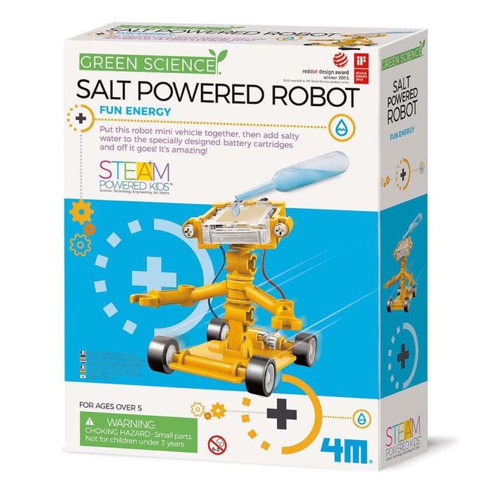 4M Green Science/Salt-Powered Robot 22x17x6cmProduct Thumbnail