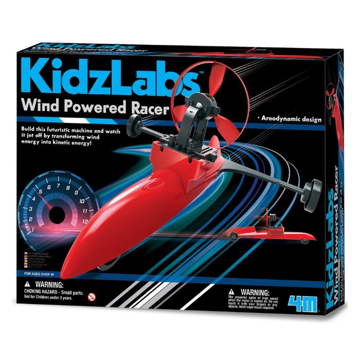 4M KidzLabs/Wind Powered Racer 38x29x7cmProduct Thumbnail