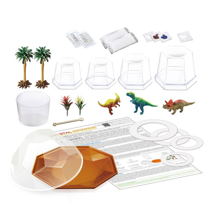 4M Crystal Growing/Dino Crystal Terrarium/US 24x28x8cmProduct Thumbnail