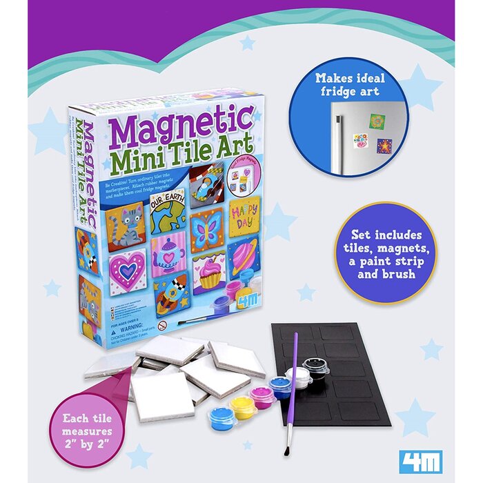 4M Magnetic Mini Tile Art 22x18x5cmProduct Thumbnail