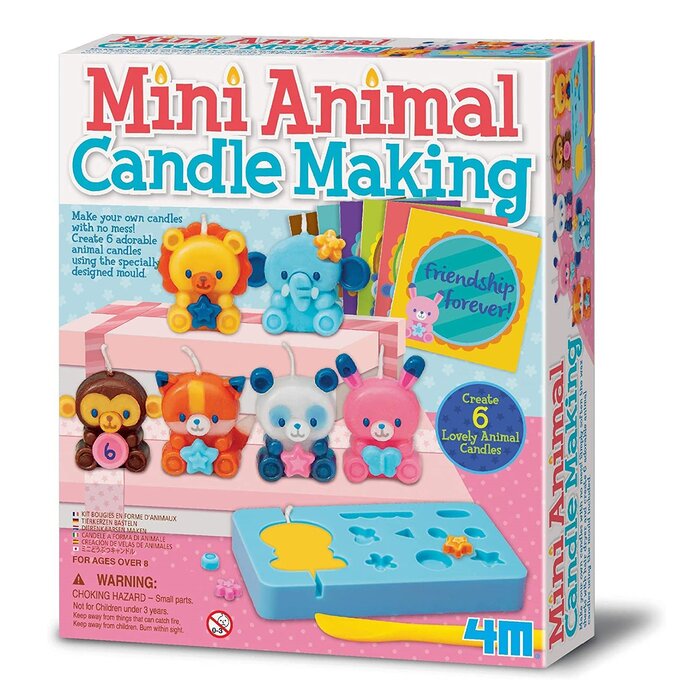 4M Mini Animal Candle Making 22x18x5cmProduct Thumbnail