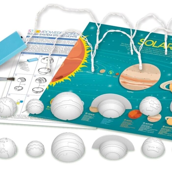 4M STEAM Powered Kids/Solar System String Lights 21x28x6cmProduct Thumbnail