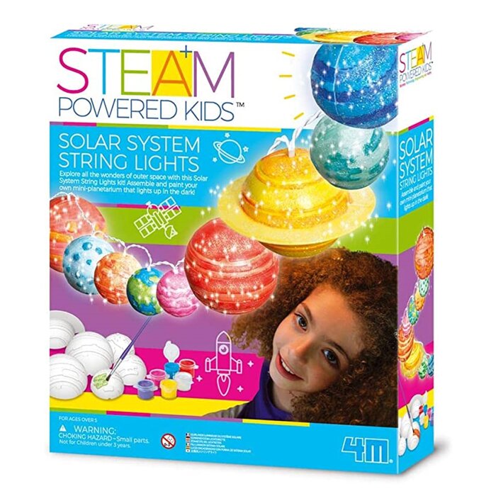 4M STEAM Powered Kids/Solar System String Lights 21x28x6cmProduct Thumbnail