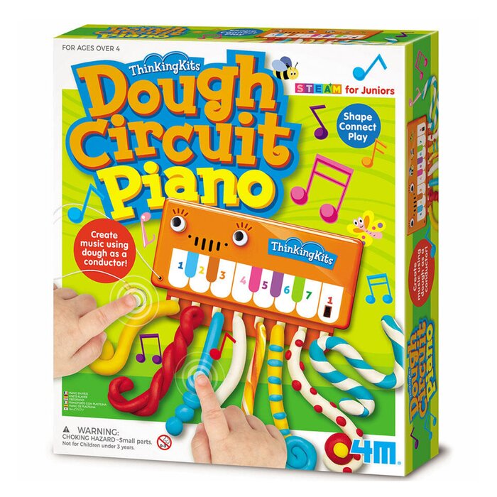 4M Thinking Kits/Dough Circuit Piano 21x28x6cmProduct Thumbnail