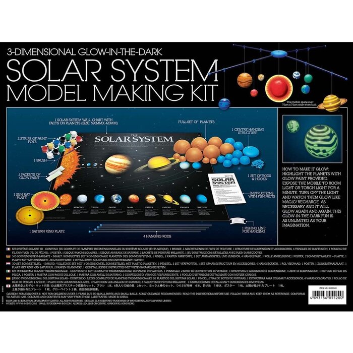 4M 3D Solar System Mobile Making Kit 38x29x7cmProduct Thumbnail