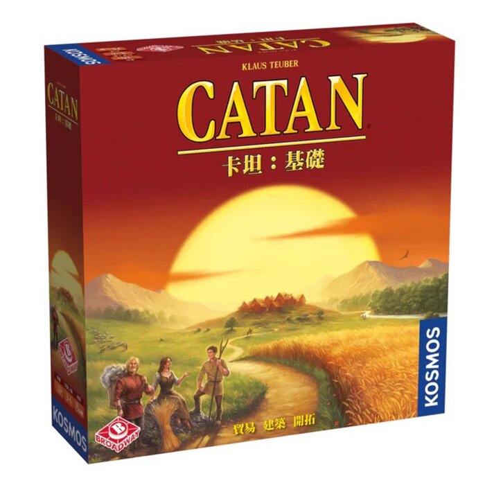 Broadway Toys Catan Base Game 11.63x9.5x3inProduct Thumbnail