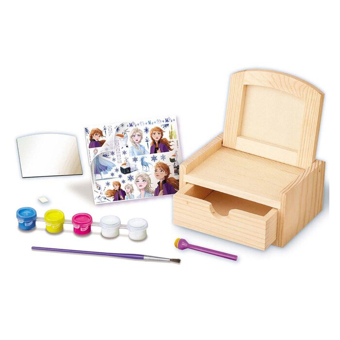 4M Disney/Frozen II/Design Your Own Wooden Mirror Chest 18x21x8cmProduct Thumbnail