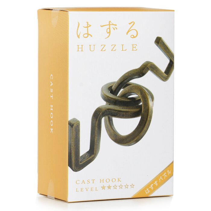Broadway Toys Hanayama | Hexagon Hanayama Metal Brainteaser Puzzle Hook Rated Level 1 75*119*45 mmProduct Thumbnail
