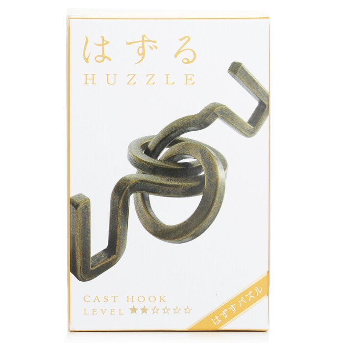 Broadway Toys Hanayama | Hexagon Hanayama Metal Brainteaser Puzzle Hook Rated Level 1 75*119*45 mmProduct Thumbnail